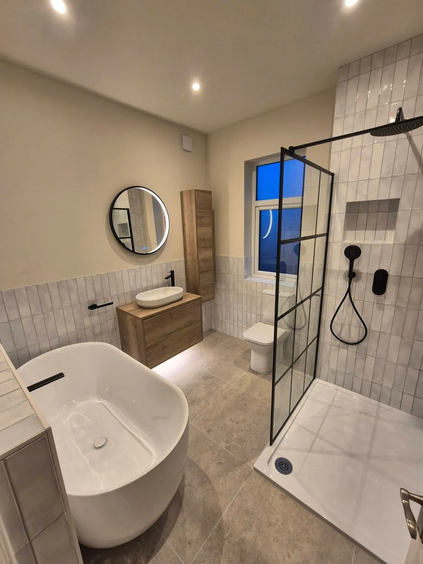 fully renovated guest bathroom in San Ramon